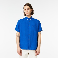 Мужская льняная рубашка Lacoste