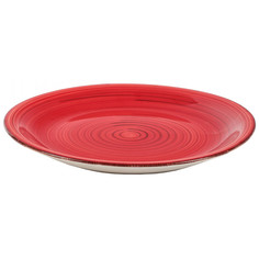 Тарелки тарелка DOMENIK Scarlet 26см обеденная керамика