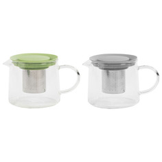 Чайники заварочные чайник заварочный ATTRIBUTE Ample 600мл стекло, пластик, нерж.сталь микс цвета
