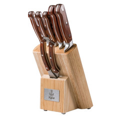 Ножи кухонные в наборах набор ножей TALLER Саффолк 7 предметов на подставке нерж.сталь