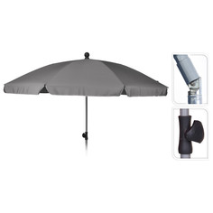 Зонты от солнца зонт от солнца d200см h2,25м серый полиэстер Koopman