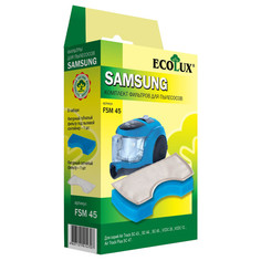 Аксессуары для пылесосов набор фильтров ECOLUX FSM45 для пылесоса Samsung