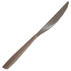 Ножи столовые набор ножей столовых EME Wave 2шт. нерж.сталь, пластик коричневый