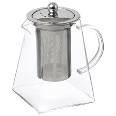 Чайники заварочные чайник заварочный LEONORD Aroma 1л стекло, нерж.сталь