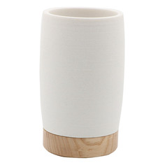 Стаканы для ванной стакан для зубных щеток VITARTA 92AA полирезин дерево
