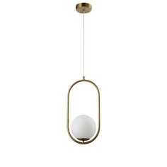 Светильник Подвесной светильник Crystal Lux Calle SP1 Brass