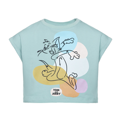 Детская футболка Streetbeat Crop Top & Tom and Jerry