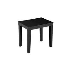 Стол для шезлонга прямоугольный Прованс 40x30x37 см полипропилен антрацит Без бренда