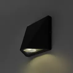 Светильник накладной Uniel S50A LED 8 Вт IP65 600 Лм, цвет черный, свет холодный