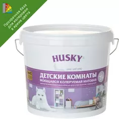 Краска для колеровки для детских комнат Husky прозрачная база С 5 л
