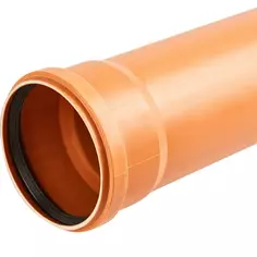 Труба канализационная Хемкор SN4 d110x2000 мм для наружной канализации Без бренда