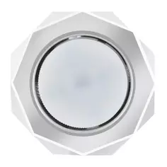 Спот встраиваемый Inspire Ainharp светодиодный под отверстие 90 мм цвет зеркальный