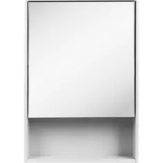 Шкаф зеркальный подвесной для ванной АСБ-Мебель Сведен 60x80 см цвет белый