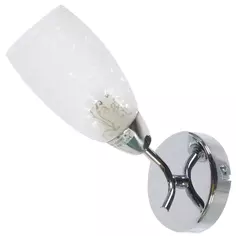 Настенный светильник Inspire Flora 1 лампа E14x40 Вт стекло/металл