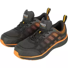 Кроссовки рабочие Neo 82-091 цвет черно-оранжевый размер 40