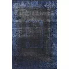 Ковер полиэстер Tierra 12894 160х230 см цвет темно-синий Без бренда