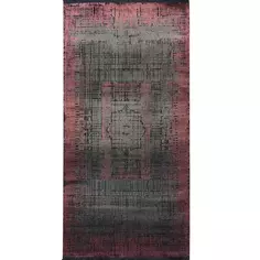 Ковер полиэстер Tierra 12894 80х150 см цвет красный Без бренда