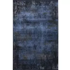 Ковер полиэстер Tierra 12892 160х230 см цвет темно-синий Без бренда