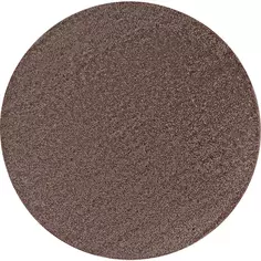 Ковер полипропилен Inspire Shaggy Bosfor круглый ø160 см цвет темно-коричневый
