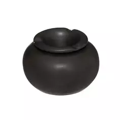 Керамическая банка Arty серый керамика 13x8.5 см Atmosphera