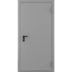 Дверь противопожарная EI60 880х2050 правая цвет светло-серый RAL7035 Doorhan