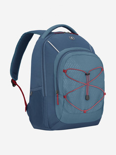 Рюкзак WENGER NEXT Mars 16", деним/синий, переработанный ПЭТ/Полиэстер, 33x24x46 см, 26 л., Синий