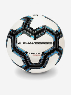 Мяч футбольный AlphaKeepers LEAGUE PRO II*5, Белый