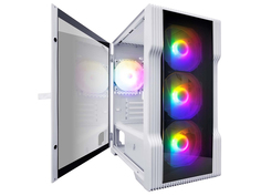 Корпус 1stPlayer Trilobite T3-G White T3-G-WH-4F1-W