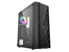 Корпус Powercase Mistral P4B ATX без БП Black CMIPB-L4