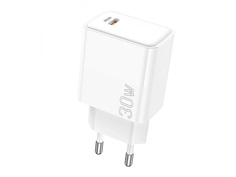 Зарядное устройство Borofone BA77A Insightful 1xUSB-C PD 30W 3A White 6941991101274