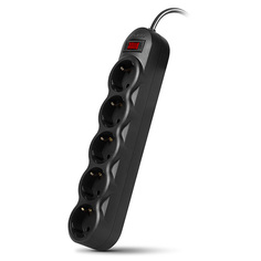 Сетевой фильтр Sven SF-05L 5 Sockets 3m Black SV-015077