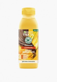 Шампунь Garnier FRUCTIS SUPERFOOD, для сухих волос, Банан, 350 мл