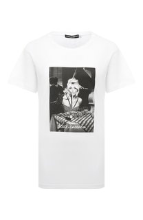 Хлопковая футболка Dolce & Gabbana