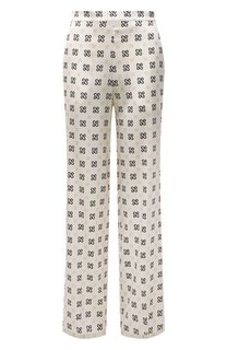 Шелковые брюки AND the brand