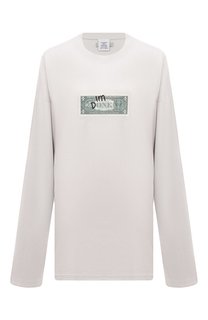 Хлопковый лонгслив VETEMENTS