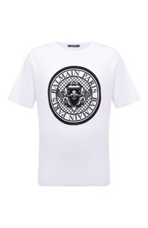Хлопковая футболка Balmain