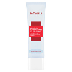 Солнцезащитный крем для лица CELL FUSION C Крем солнцезащитный 100 SPF50+ PA++++ Aquatica Sunscreen