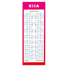 Наклейки для ногтей KISA.STICKERS Пленки для педикюра Multicolour Glen