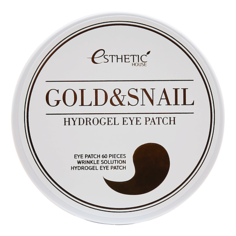Патчи для глаз ESTHETIC HOUSE Гидрогелевые патчи для глаз Gold&Snail Hydrogel Eye Patch 60