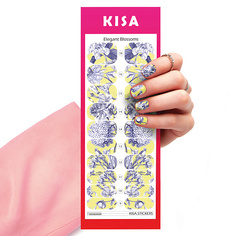 Наклейки для ногтей KISA.STICKERS Пленки для маникюра Elegant Blossom