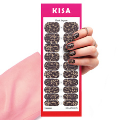 Наклейки для ногтей KISA.STICKERS Пленки для маникюра Dark Jaguar