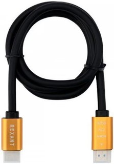 Кабель Rexant 17-6102 HDMI - HDMI 2.0, 1м, Gold REXANT