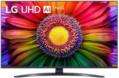 Телевизор LG 55UR81009LK.ARUB 55", черный 4K Ultra HD 60Hz DVB-T DVB-T2 DVB-C DVB-S2 USB WiFi Smart TV