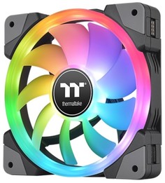 Вентилятор для корпуса Thermaltake SWAFAN EX12 RGB TT Premium Edition 120x120x25mm, 500-2000rpm, 30.5 dBA, 57.11 CFM, magnetic terminal, LED software