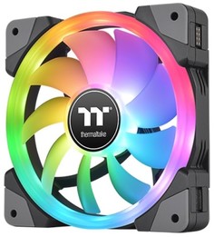 Вентилятор для корпуса Thermaltake SWAFAN EX12 RGB TT Premium Edition 120x120x25mm, 500-2000rpm, 30.5 dBA, 57.11 CFM, magnetic terminal, LED software