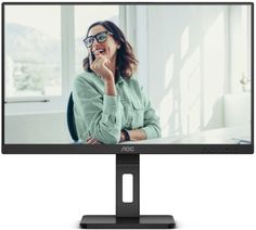 Монитор 27" AOC Pro Q27P3CV 2560x1440 75Hz IPS LED 4ms 16:9 1000:1 350cd/m2 HDMI M/M матовая HAS Piv 178гр/178гр DP USB черный