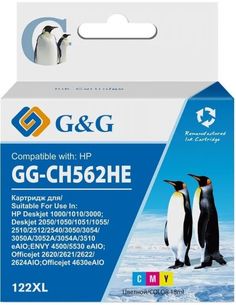 Картридж G&G GG-CH562HE 122 многоцветный для HP DJ 1050A/2050A/3000