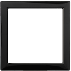Декоративная вставка DKC 4402852D для металлических рамок, черная, 1 пост (2 мод.), "Avanti"