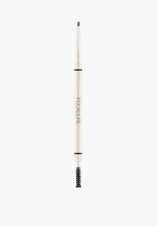 Карандаш для бровей Focallure ультратонкий, 2в1, Superfine Artist Sketch Eyebrow Pencil, тон 03 Cool Grey, 0.08 г