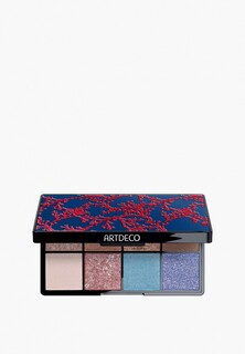 Палетка для глаз Artdeco - Тени с металлическим блеском, Eyelights Palette, тон Ocean Obsession, 12.8 г